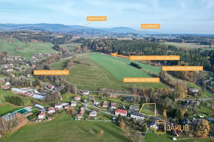 Prodej pozemku pro bydlení, Mříčná, 1989 m2