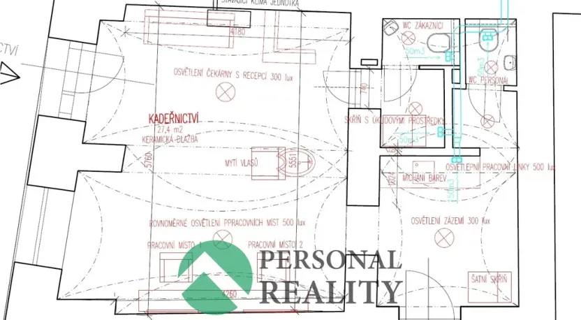Pronájem kanceláře, Rakovník, Vysoká, 30 m2