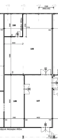 Pronájem výrobních prostor, Adamov, 138 m2