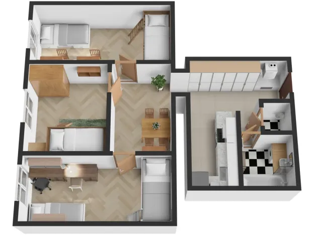 Prodej bytu 3+1, Brno - Staré Brno, Zahradnická, 62 m2