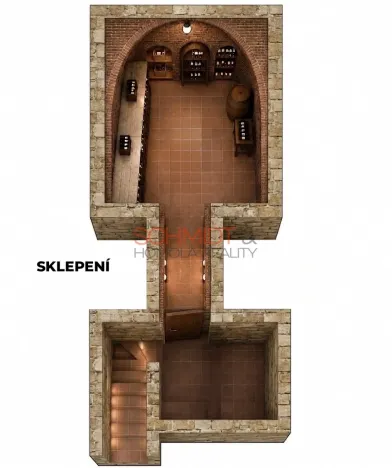 Prodej vinného sklepa, Velké Bílovice, Rulandová, 176 m2