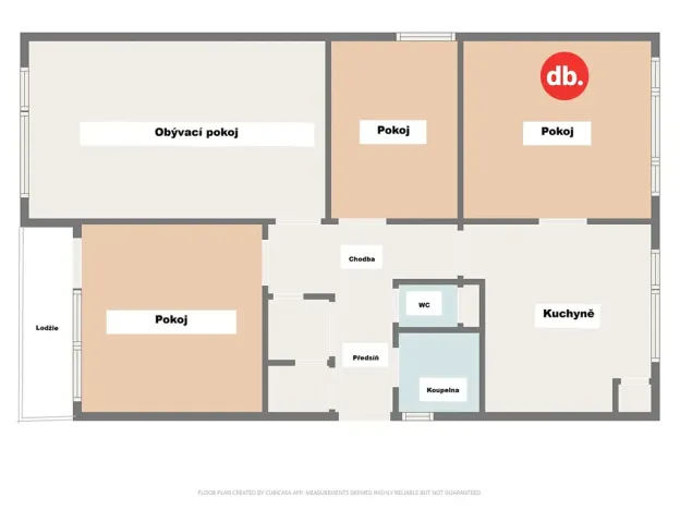 Prodej bytu 4+1, Ostrov, Lidická, 84 m2