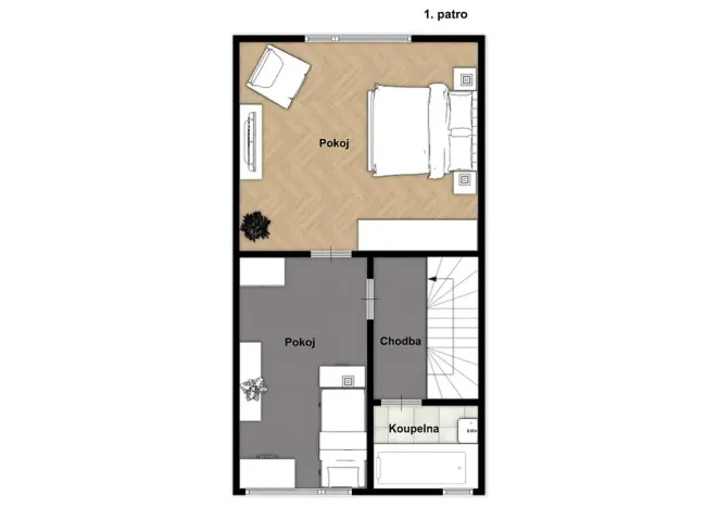 Prodej rodinného domu, Praha - Braník, Zelený pruh, 95 m2