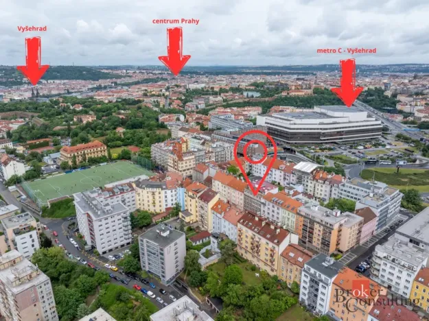 Prodej bytu 3+kk, Praha - Nusle, Marie Cibulkové, 68 m2