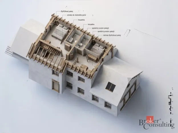 Prodej ubytování, Velké Hoštice, Nádražní, 258 m2