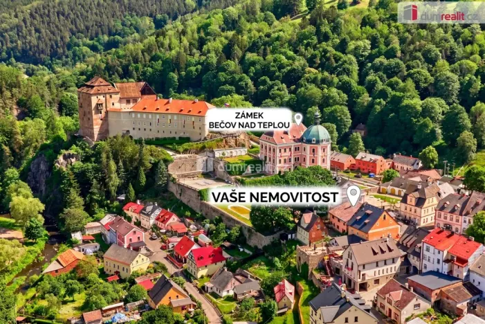 Prodej ubytování, Bečov nad Teplou, nám. 5. května, 246 m2