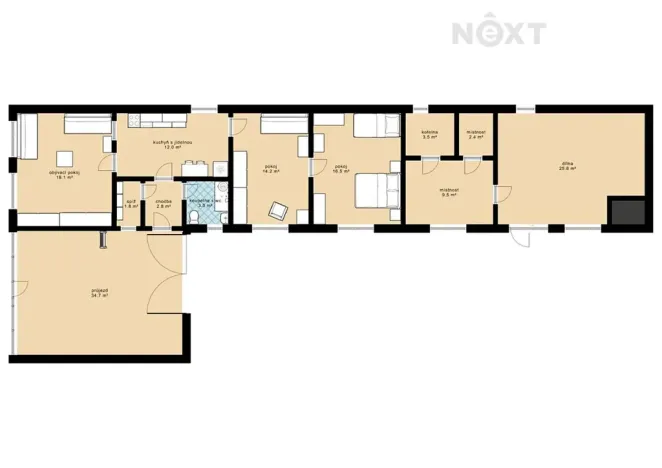 Prodej chalupy, Dolní Bukovsko, V Hliníku, 75 m2