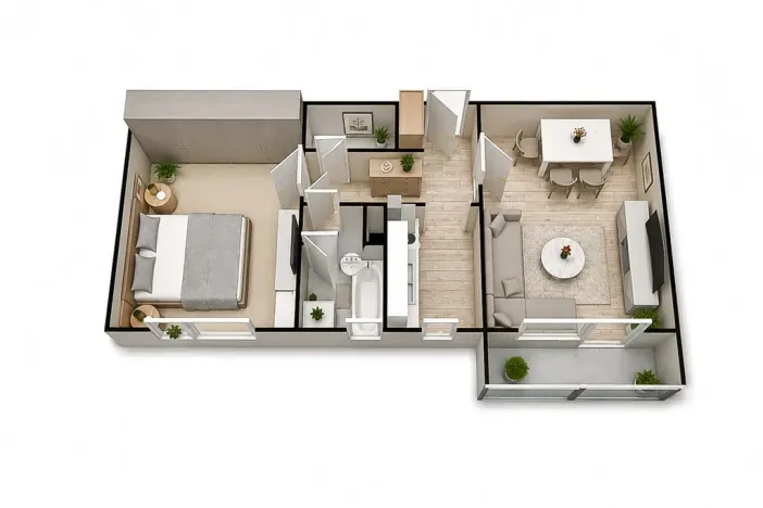 Prodej bytu 2+1, Moravský Beroun, Janáčkova, 54 m2