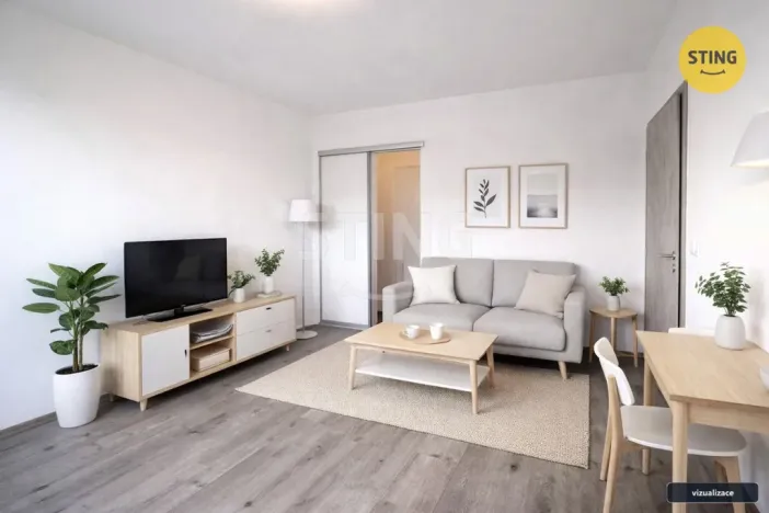 Pronájem bytu 1+1, Zlín, Díly IV, 29 m2