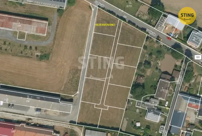 Prodej zahrady, Opava - Vlaštovičky, Jamnická, 447 m2