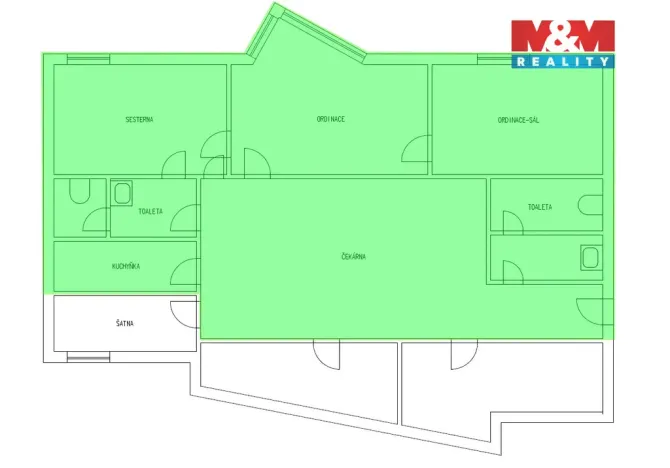 Pronájem obchodního prostoru, Liberec, Moskevská, 90 m2
