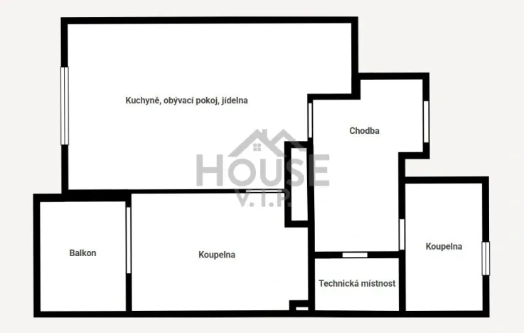 Pronájem bytu 2+kk, Praha - Vršovice, Karpatská, 49 m2