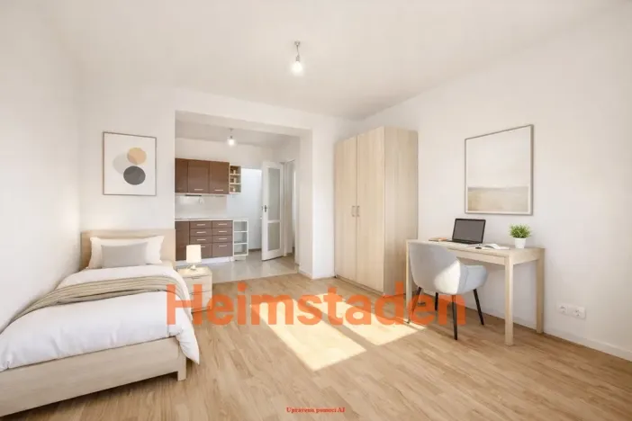 Pronájem bytu 1+kk, Ostrava - Poruba, náměstí Vítězslava Nováka, 29 m2