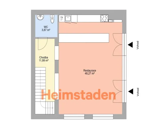 Pronájem obchodního prostoru, Plzeň - Jižní Předměstí, Technická, 126 m2