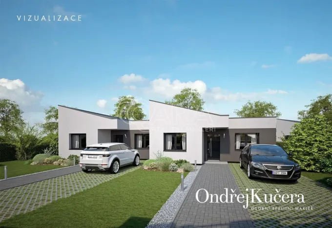 Prodej rodinného domu, Buštěhrad, Vrbová, 95 m2