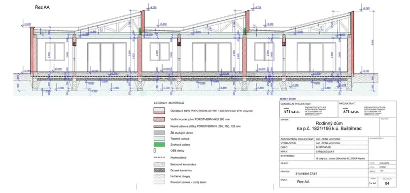 Prodej rodinného domu, Buštěhrad, Vrbová, 95 m2