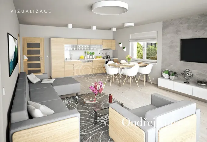 Prodej rodinného domu, Buštěhrad, Vrbová, 95 m2