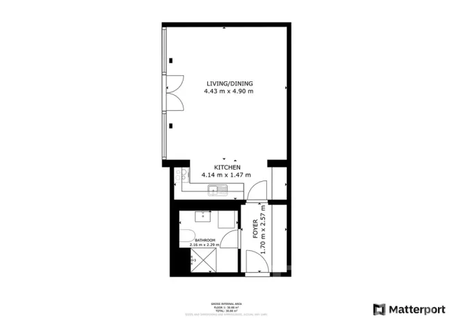 Pronájem bytu 1+kk, Praha - Žižkov, Hartigova, 37 m2