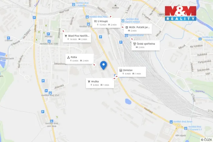 Pronájem obchodního prostoru, Havlíčkův Brod, Havířská, 111 m2