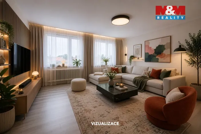 Prodej bytu 3+1, Jílové u Prahy, Holíkova, 74 m2