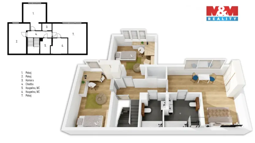 Prodej rodinného domu, Praha - Suchdol, K Roztokům, 160 m2