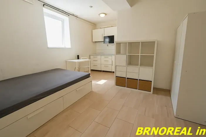 Pronájem bytu 1+kk, Brno, Vodní, 20 m2