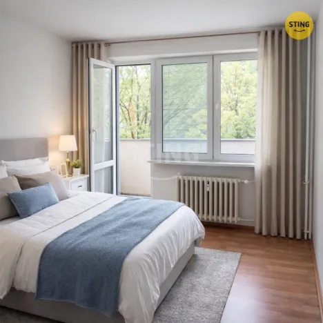 Pronájem bytu 1+1, Ostrava, Krestova, 41 m2