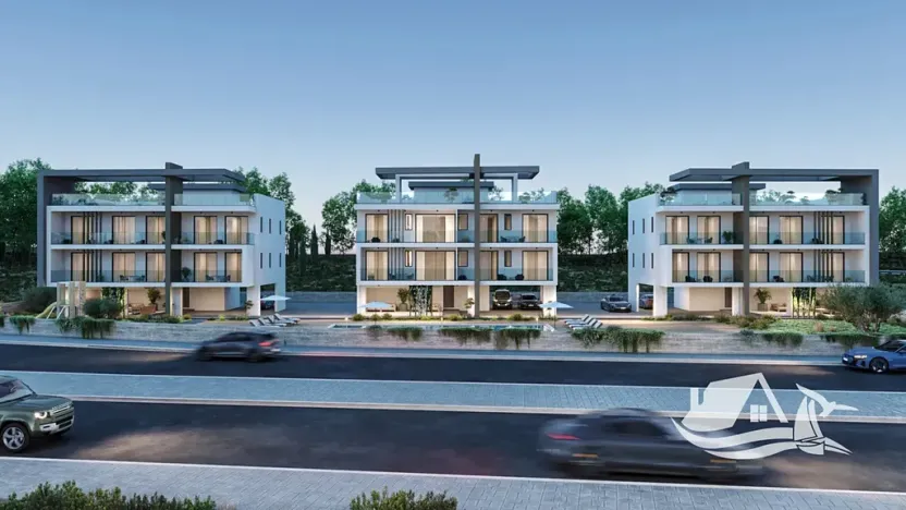 Prodej bytu 2+1, Pafos, Kypr, 75 m2