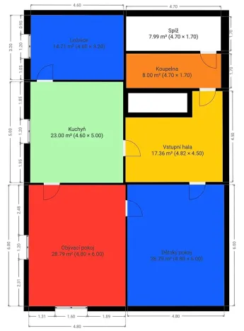 Prodej rodinného domu, Janovice nad Úhlavou, 129 m2
