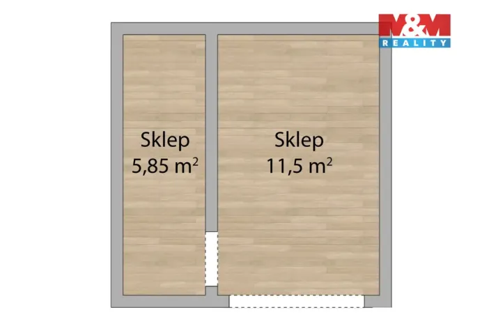 Prodej chaty, Starý Plzenec - Sedlec, Cihlářská, 36 m2
