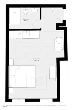 Pronájem bytu 1+kk, Praha - Nové Město, Soukenická, 30 m2