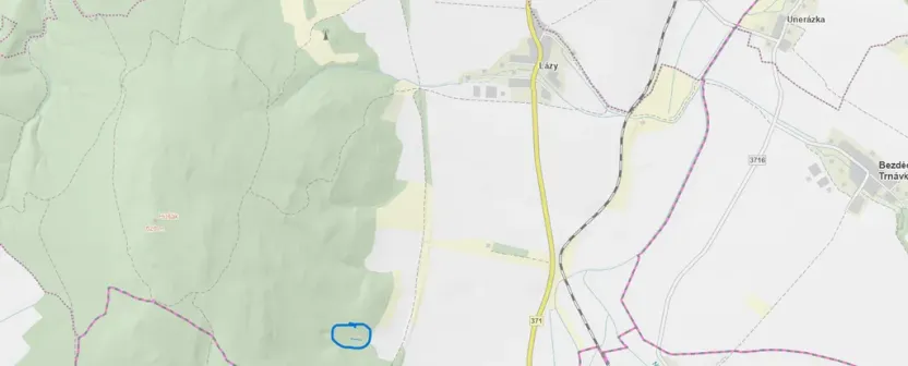 Prodej pozemku, Městečko Trnávka - Lázy, 384 m2