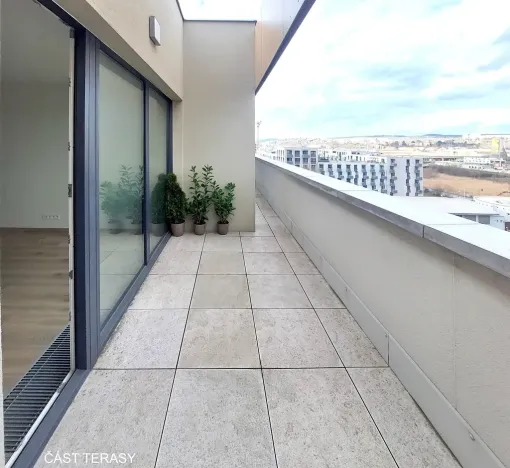 Pronájem bytu 3+kk, Brno, U Červeného mlýna, 97 m2
