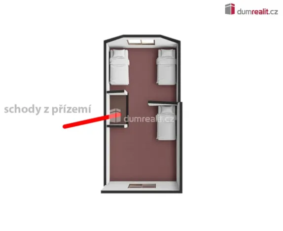 Prodej chaty, Choteč, 35 m2