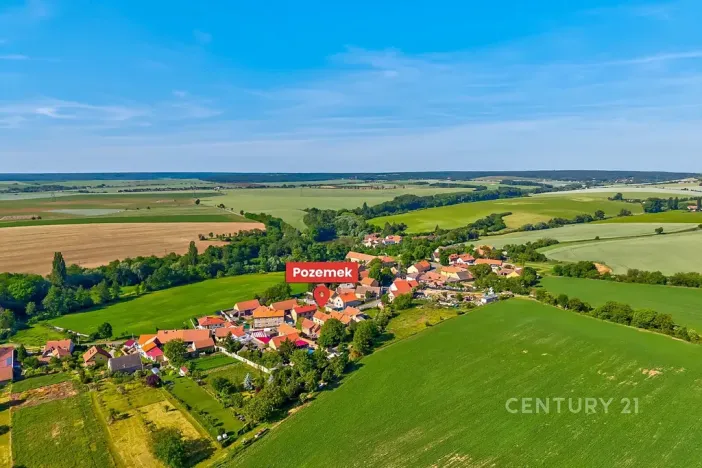 Prodej pozemku pro bydlení, Klobuky, 1088 m2