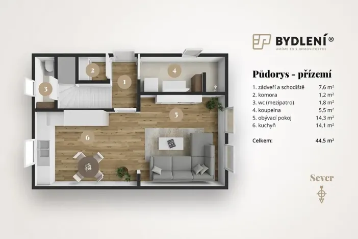 Prodej rodinného domu, Proboštov, Zemská, 118 m2