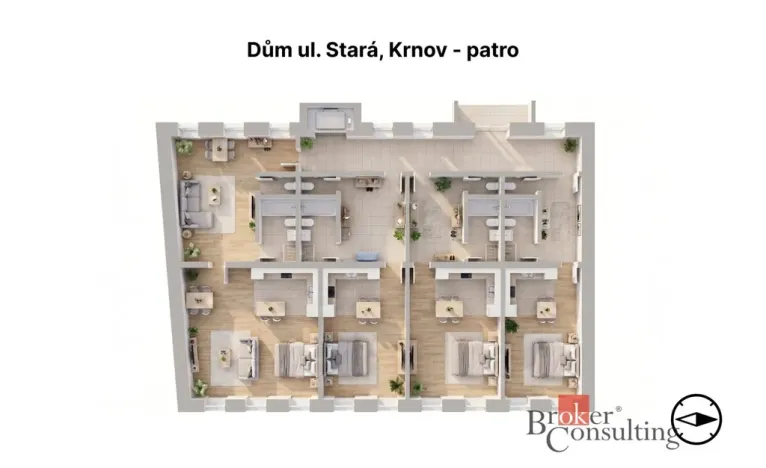 Prodej činžovního domu, Krnov - Pod Cvilínem, Stará, 1100 m2
