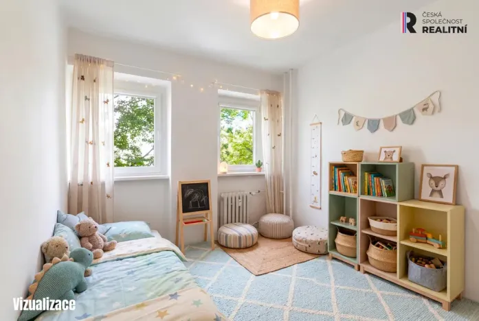 Prodej bytu 3+1, Benešov, Bezručova, 57 m2
