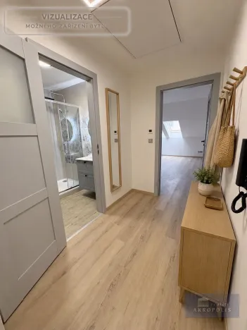 Pronájem bytu 2+kk, Praha, Kotlaska, 58 m2