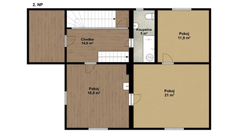 Prodej rodinného domu, Velké Kunětice, 166 m2