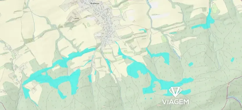 Prodej podílu pole, Bratřejov, 9649 m2