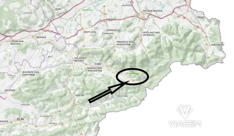 Prodej podílu zahrady, Horní Bečva, 1663 m2