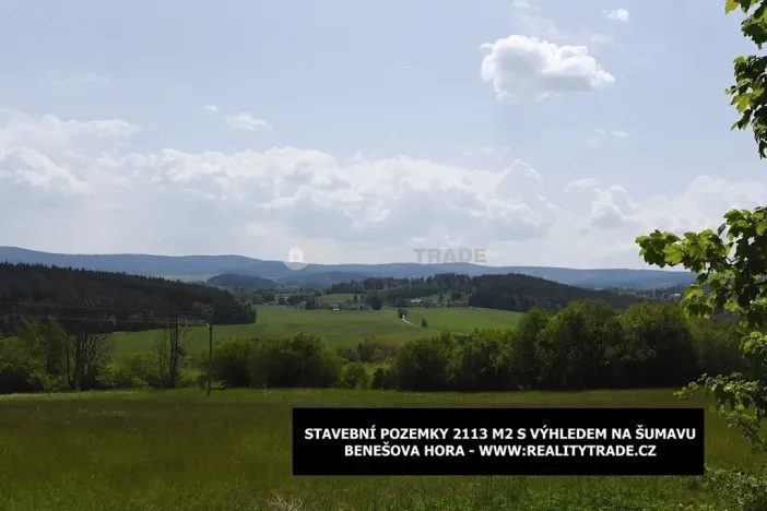 Prodej pozemku pro bydlení, Vacov, 2113 m2