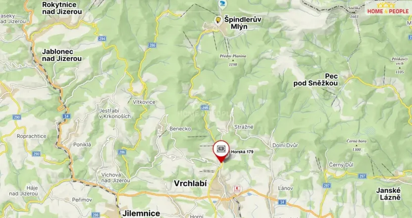 Pronájem bytu 3+1, Vrchlabí - Hořejší Vrchlabí, Horská, 80 m2