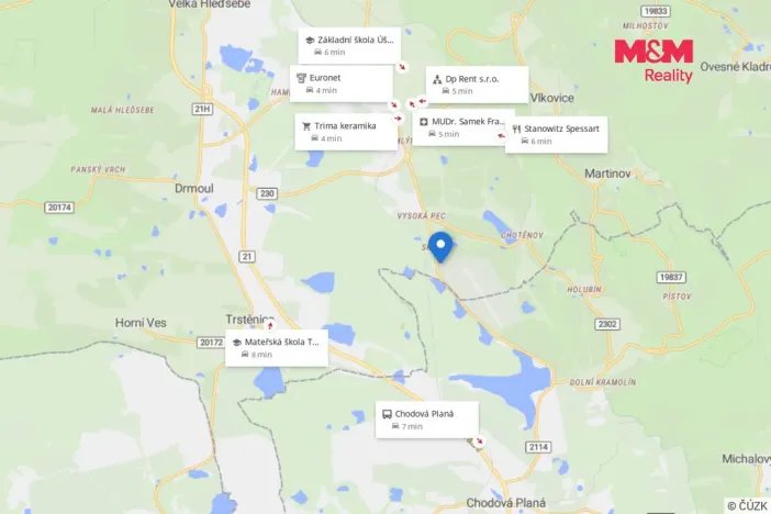 Prodej rodinného domu, Mariánské Lázně - Chotěnov-Skláře, 288 m2