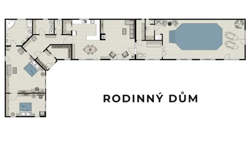 Prodej rodinného domu, Květov, 410 m2
