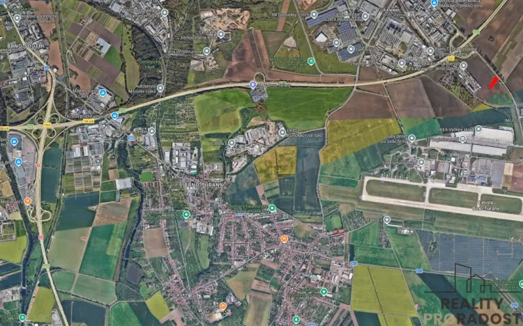 Prodej komerčního pozemku, Brno, 5200 m2