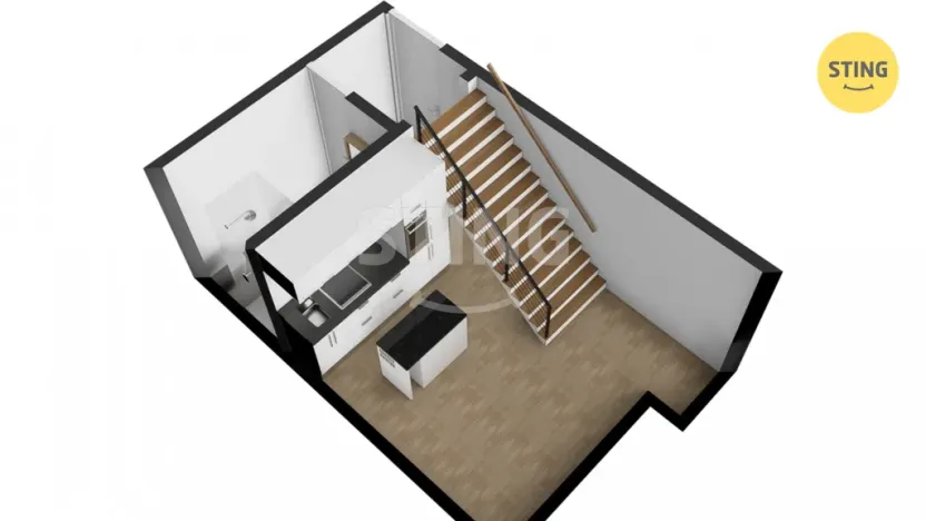 Prodej bytu 2+kk, Ostrava, Na Lánech, 39 m2