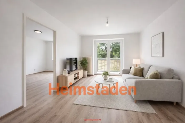 Pronájem bytu 2+1, Ostrava - Poruba, Porubská, 47 m2