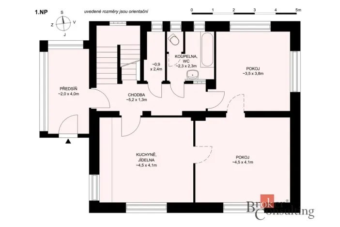 Prodej rodinného domu, Nový Rychnov, 93 m2